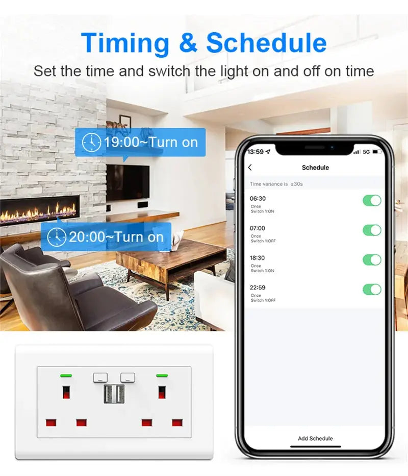 Wifi USB Smart Home Switch