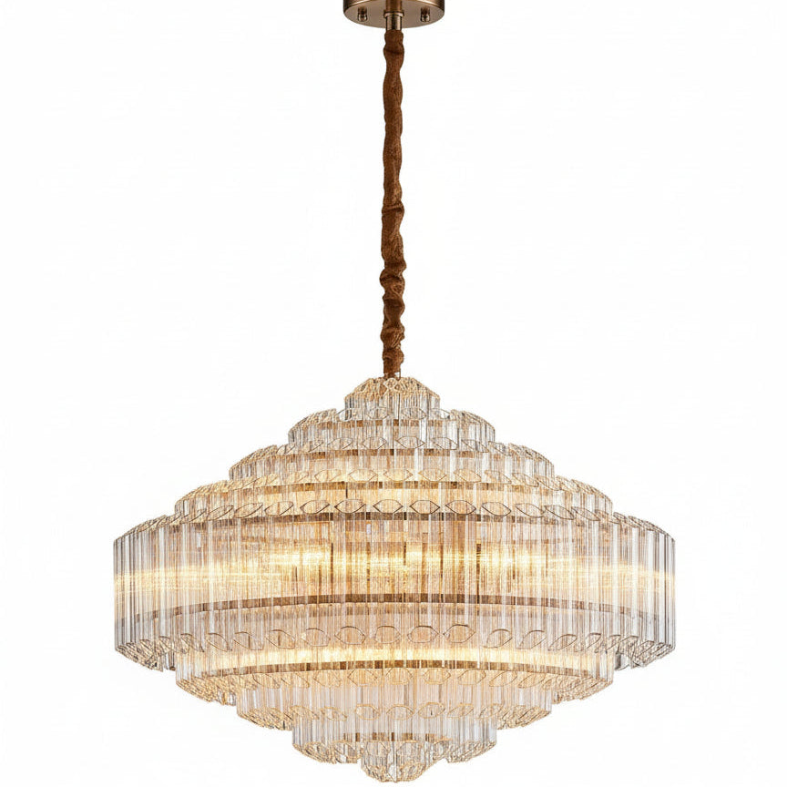 Luxury Glass Crystal Modern Chandelier