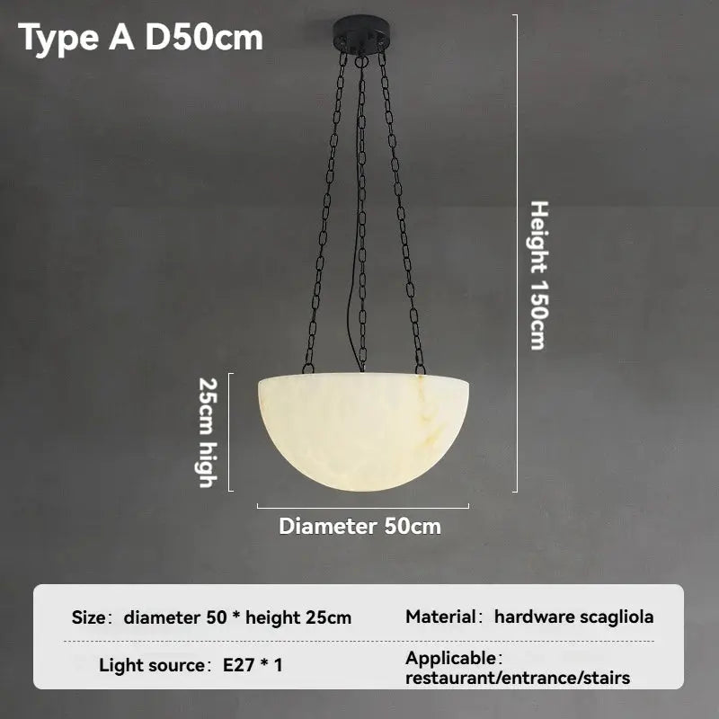 White Artistic Marble Chandelier For Dining Room ChandeliersLife®