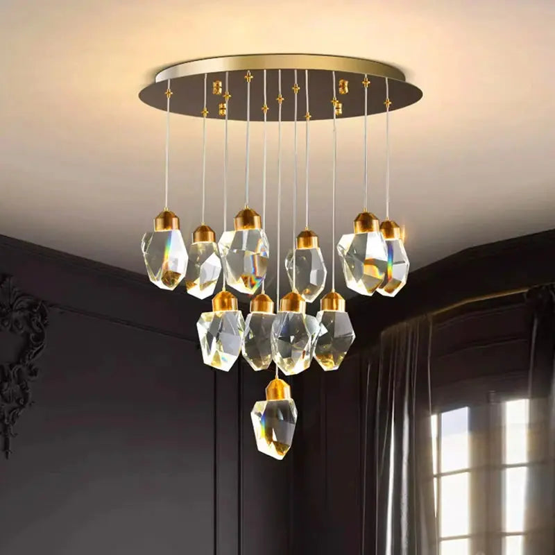 home decorationPendant lights, luxury crystal living room chandelier, dining room Pendant lamp, ceiling light, indoor lighting ChandeliersLife®