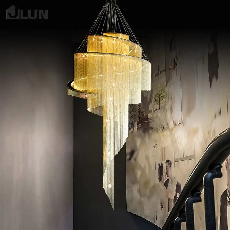 Luxury Tassel Chain Chandelier