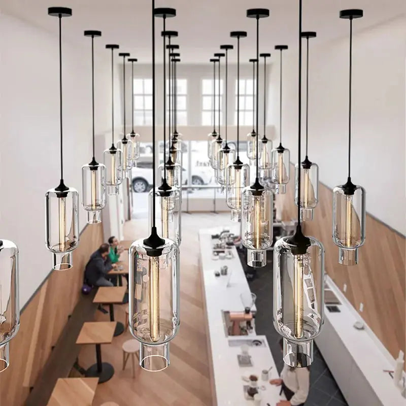 Clear Glass Pendant Light