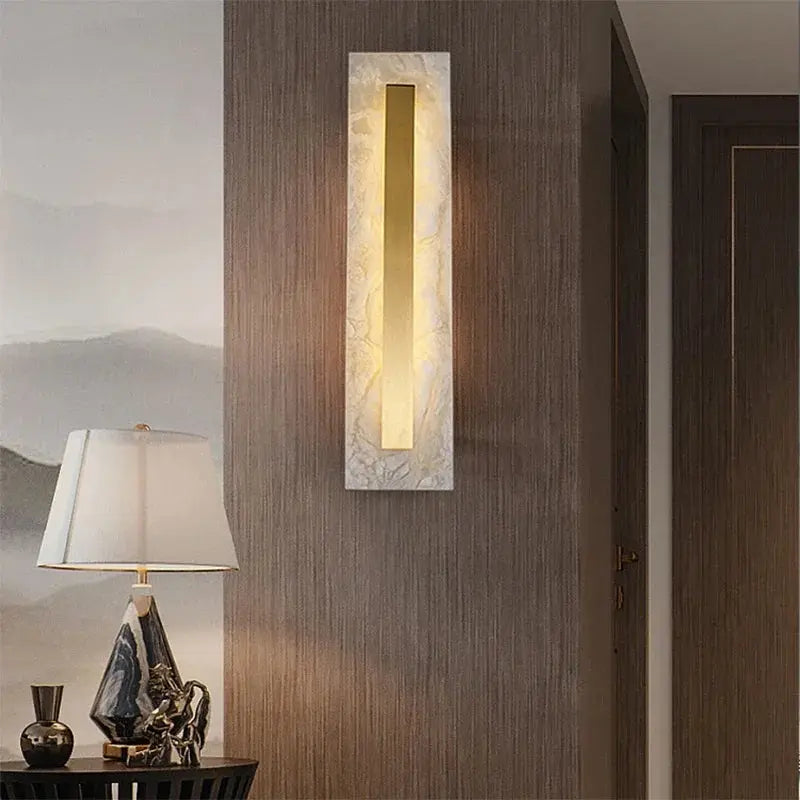 Gold Marble Wall Bedroom Lamp ChandeliersLife®
