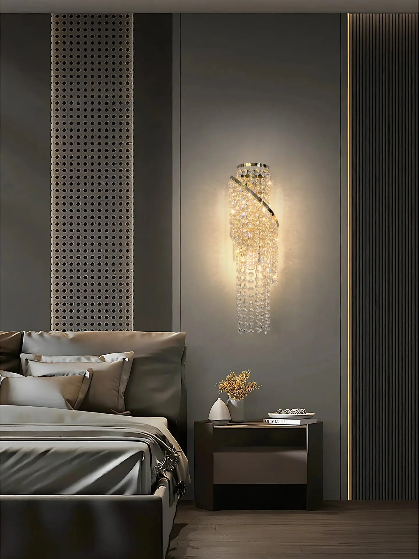 Entrance Luxury Crystal Wall Lamp - ChandeliersLife®