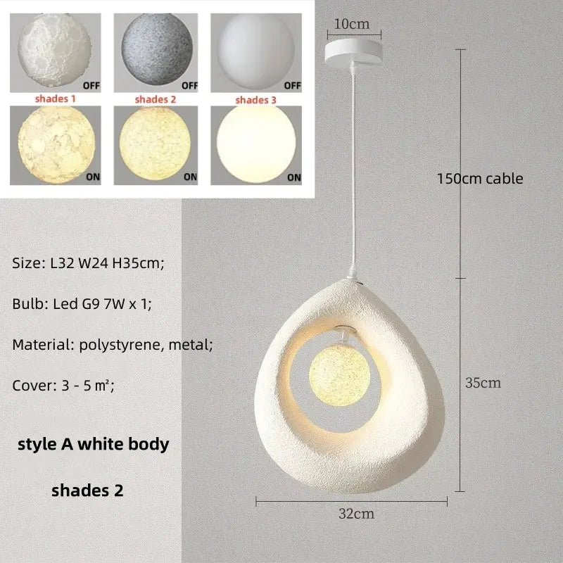 Pendant Wabi Sabi Dining Room Lights ChandeliersLife®