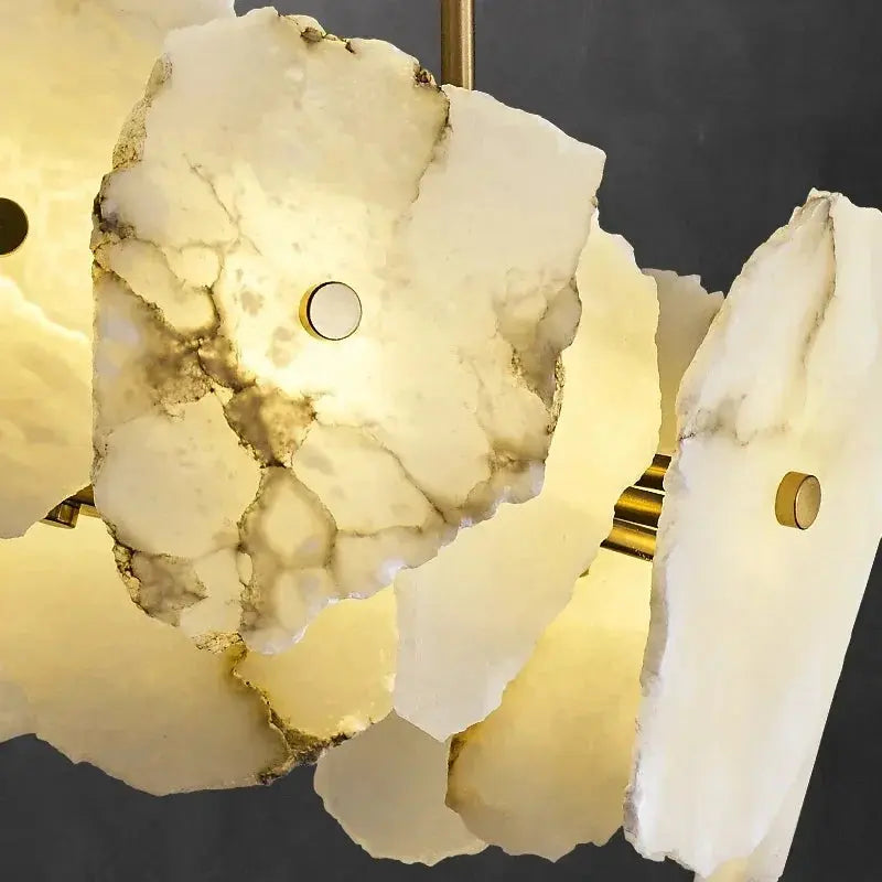 Round Ceiling Marble Wall Lights ChandeliersLife®
