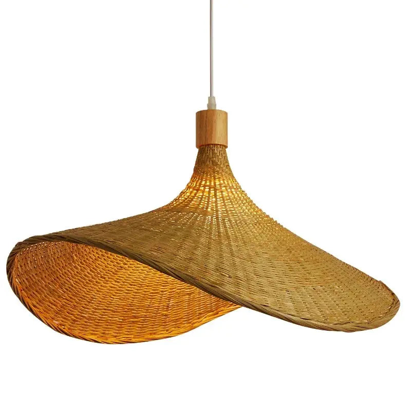 Vintage Handmade Bamboo Wicker Hanging Lamp ChandeliersLife®