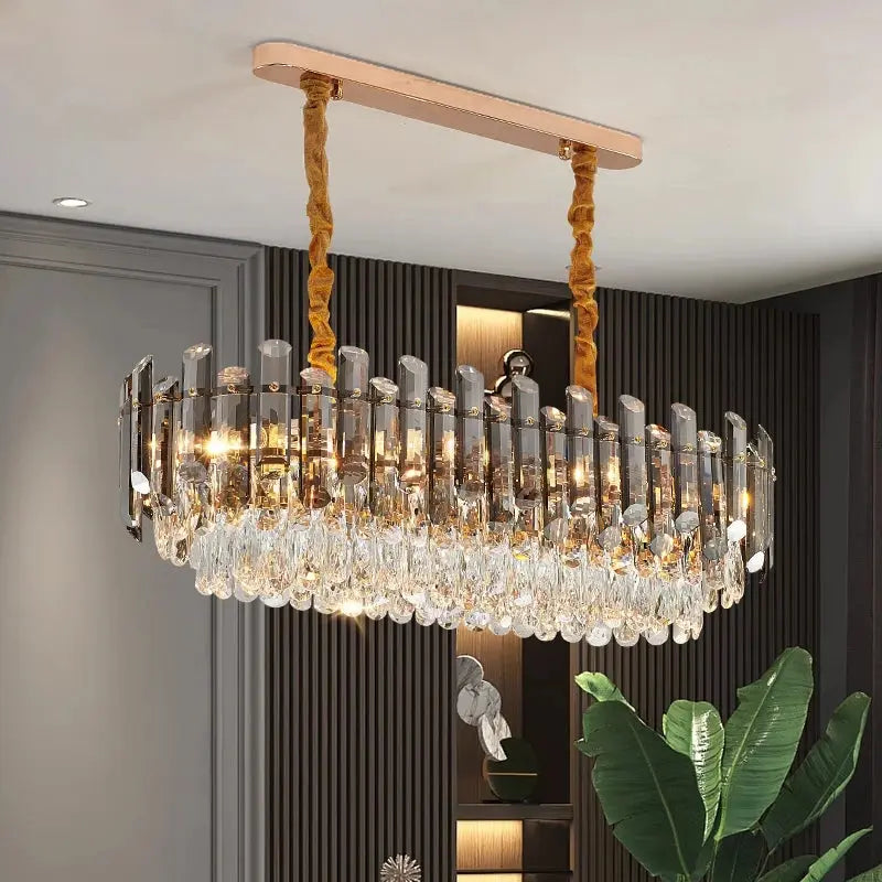 Modern Luxury Crystal E14 Chandeliers