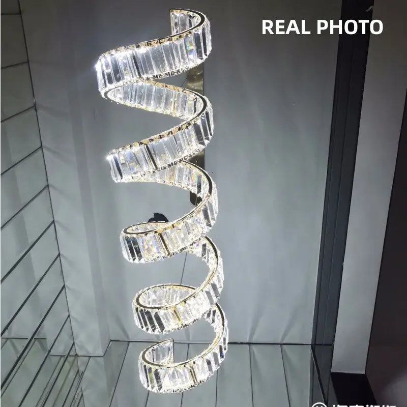 Luxury Led Wave Crystal Chandelier ChandeliersLife®