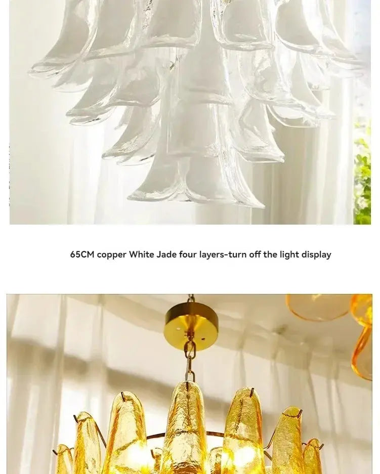Modern Branch Crystal Chandeliers For Dining Room Living Room Bedroom Luxury Gold Long Crystal Ceiling Hanging Chandelier Lights ChandeliersLife®