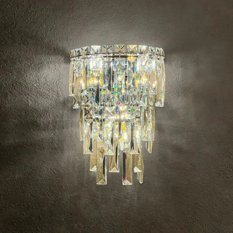 Hotel Lobby Corridor Crystal Wall Lamp ChandeliersLife®