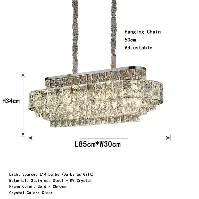 Crystal Elegant Chandelier Design