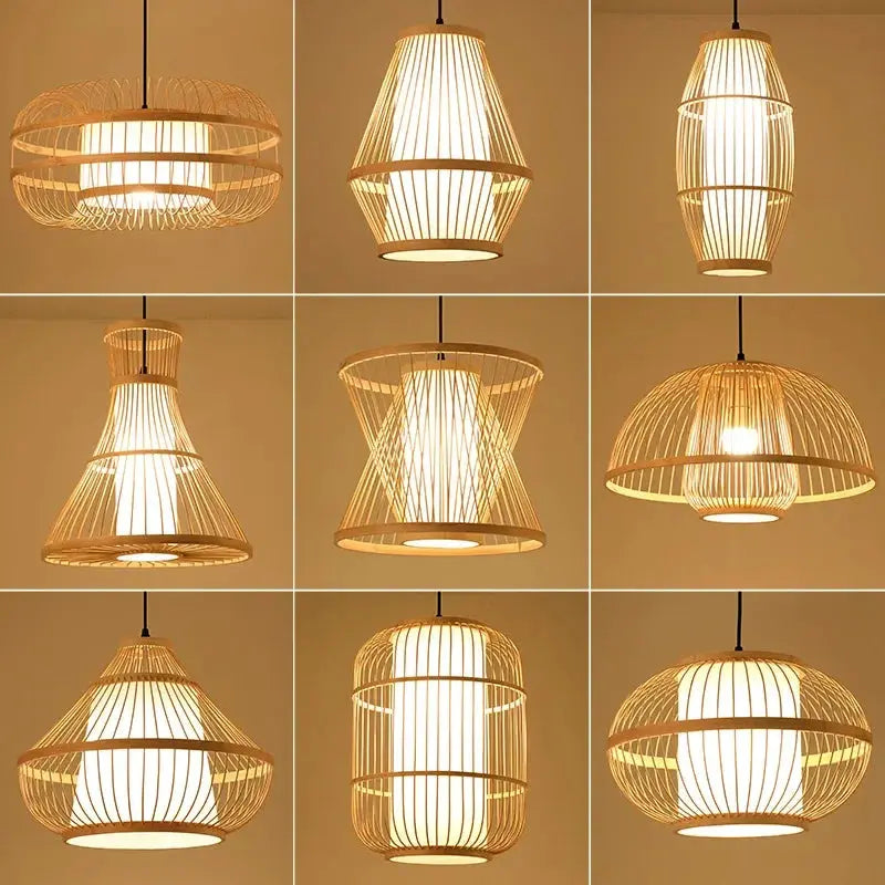 Creative Bamboo Pendant Lamp ChandeliersLife®