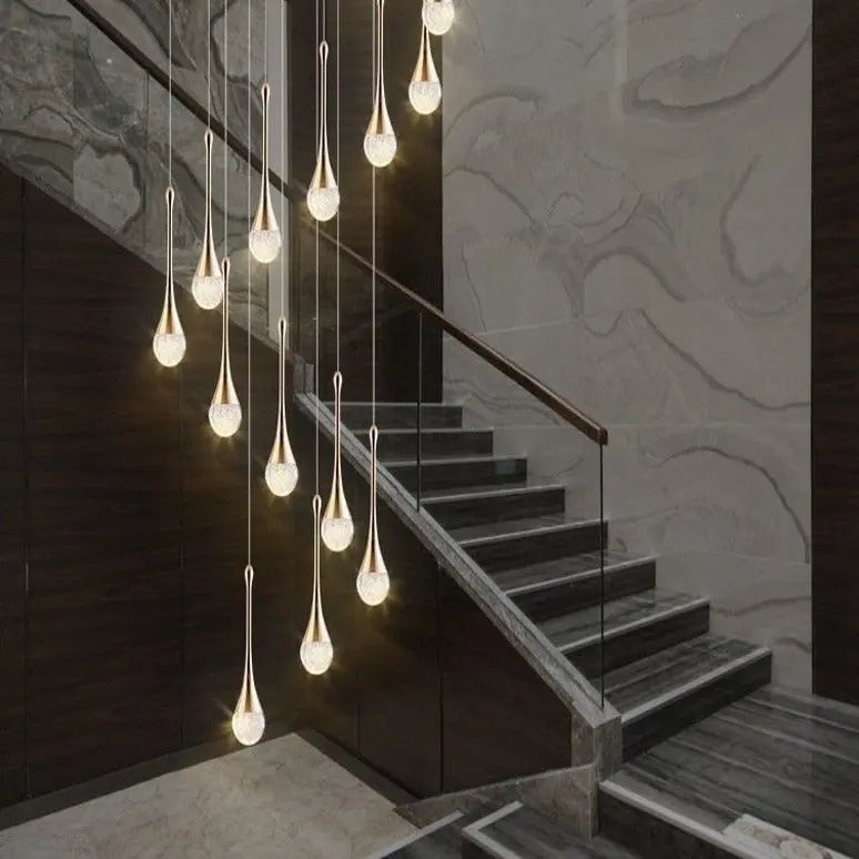 Luxury Long Hanging Staircase Chandelier ChandeliersLife®