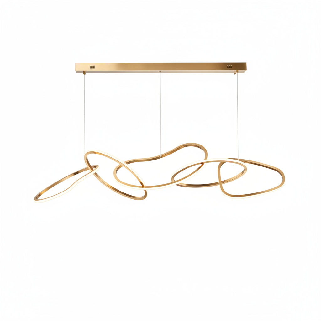 Modern Rose Gold LED Chandelier ChandeliersLife®