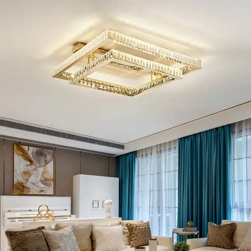Luxurious Crystal LED Ceiling Chandelier ChandeliersLife®