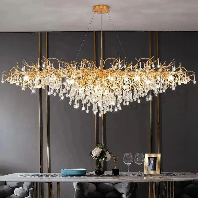 Unique Luxury Crystal Ceiling Chandelier ChandeliersLife®