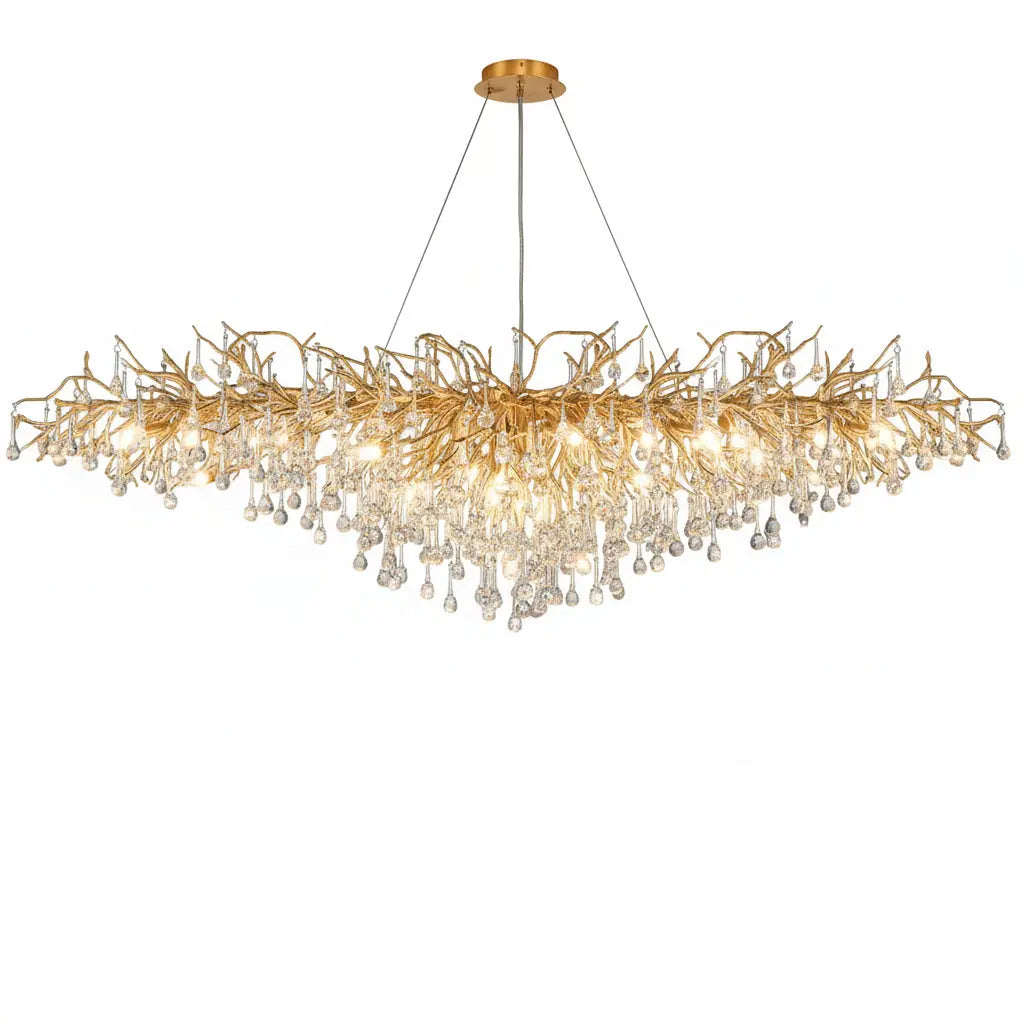 Unique Luxury Crystal Chandelier For Living Room