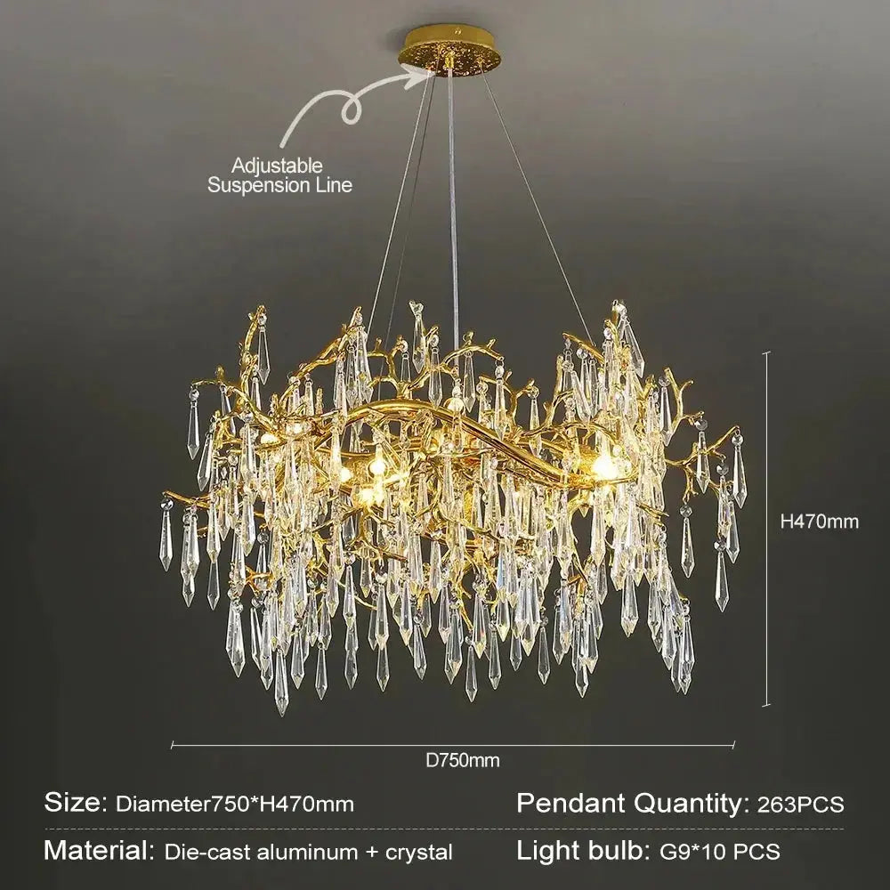 Luxury Modern Raindrop Chandeliers ChandeliersLife®