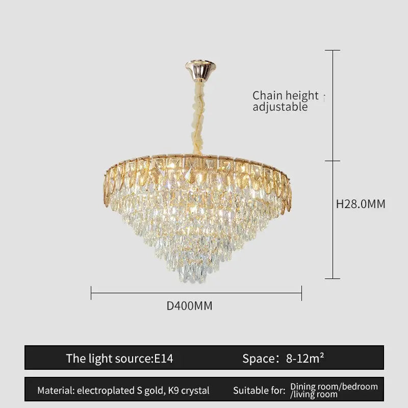 Crystal Chandelier Post-Modern Luxury Lighting ChandeliersLife®