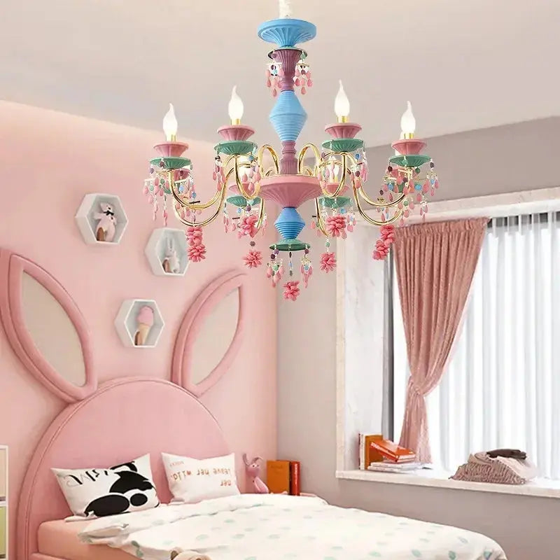 Coloured Children's Room Modern Chandelier ChandeliersLife®