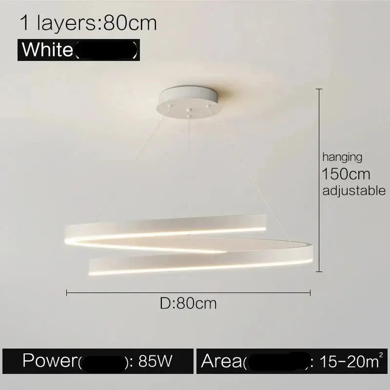 New Minimalist Living Room Modern Pendant Lamp ChandeliersLife®
