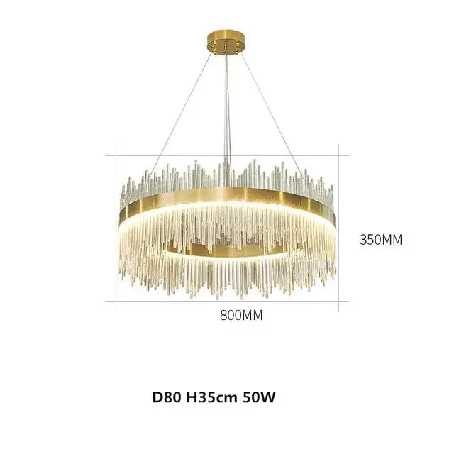 Modern LED Chandelier Dimmable