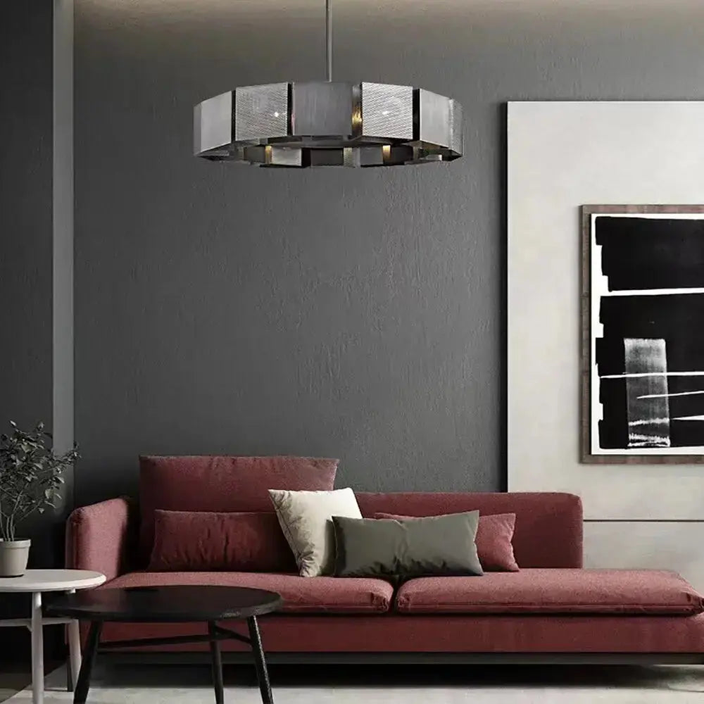 Industrial Style Black Metal Chandeliers ChandeliersLife®