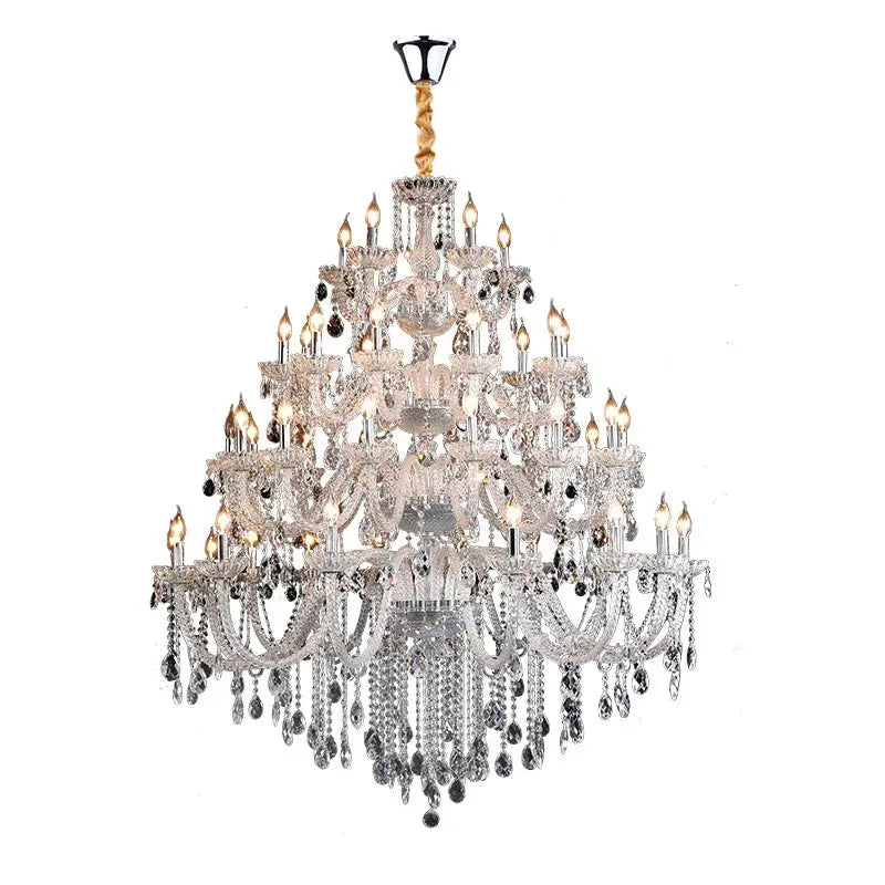 Villa Foyer Extra Large Crystal Chandelier