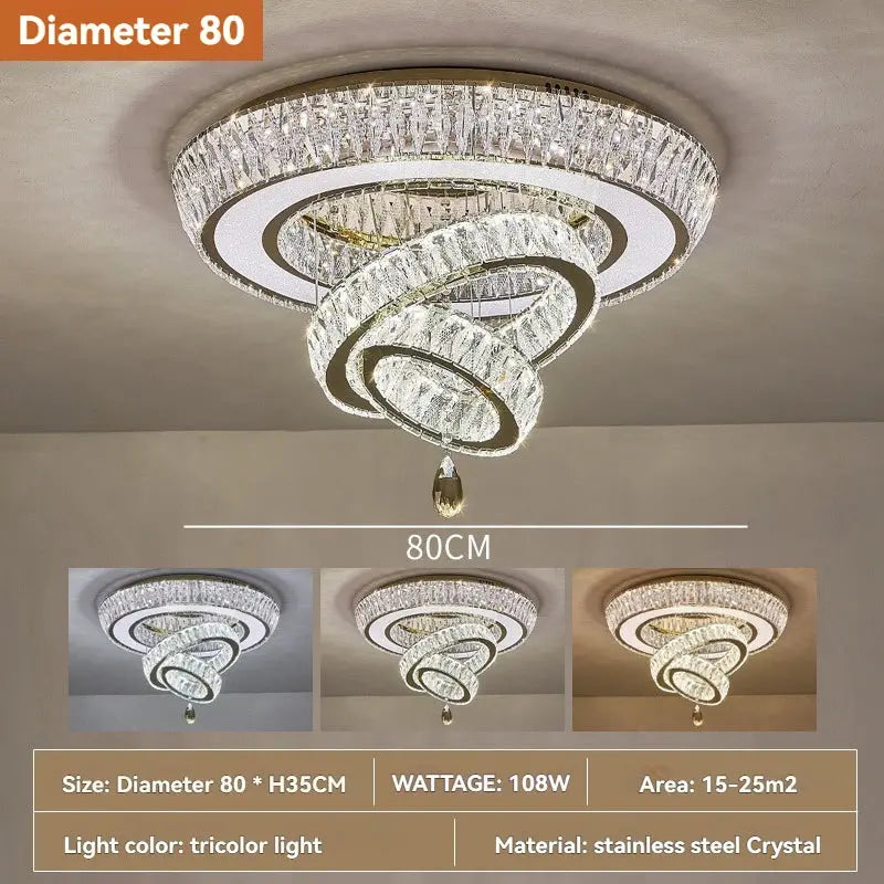 Modern Crystal Luxury Ceiling Light