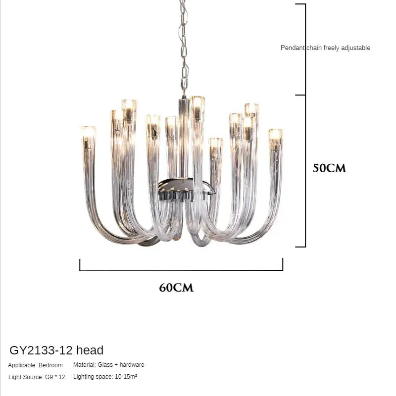 U Shaped Chandelier Italian Designer ChandeliersLife®