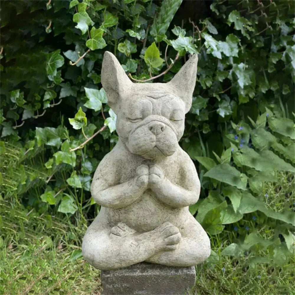Dog Statue Buddha Meditation Bulldog ChandeliersLife®