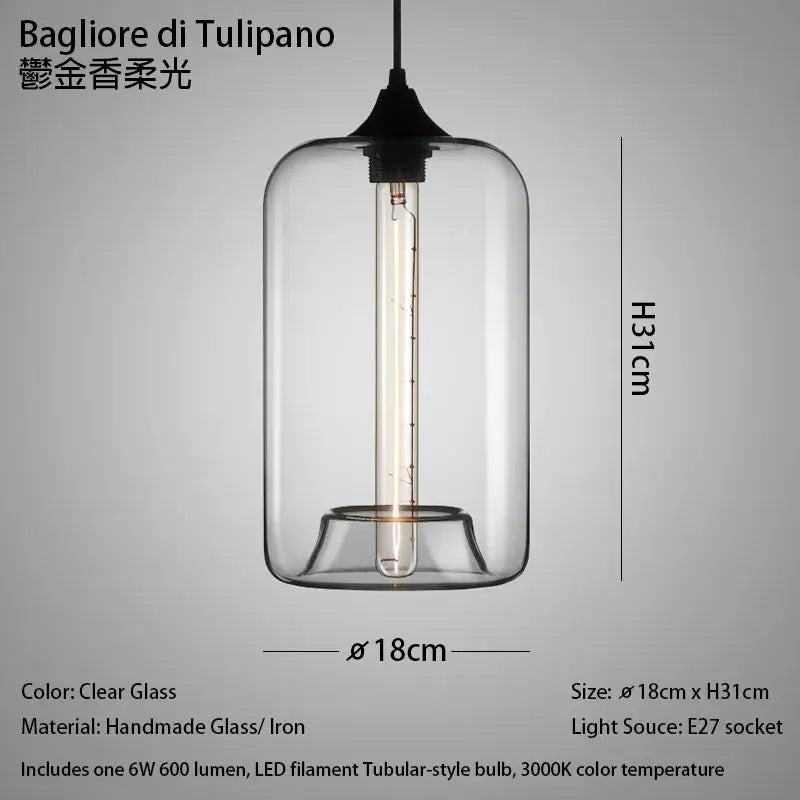 Clear Glass Pendant Light ChandeliersLife®