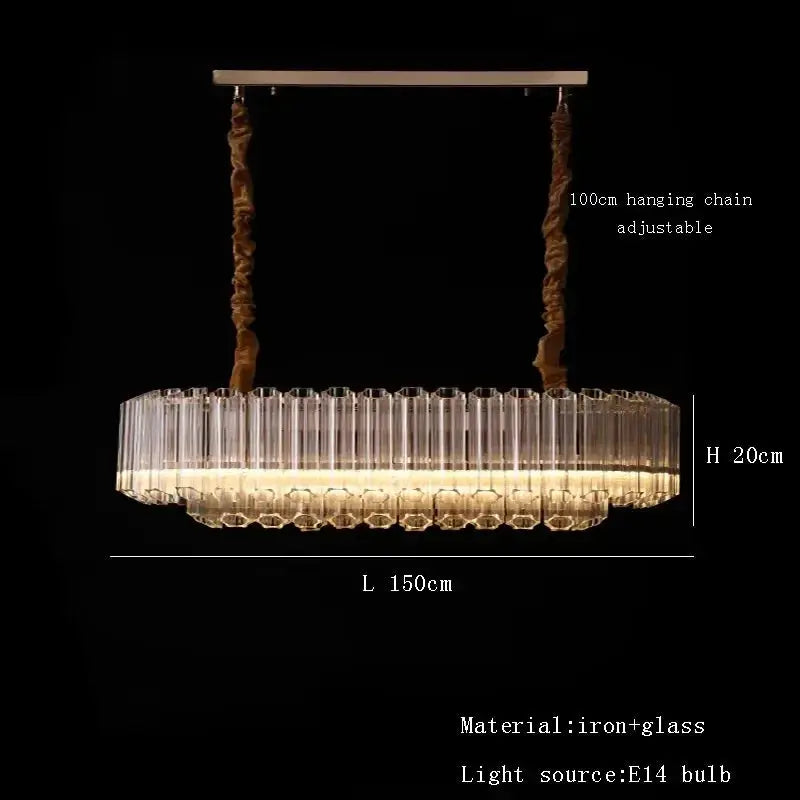 Luxury Glass Crystal Modern Chandelier ChandeliersLife®