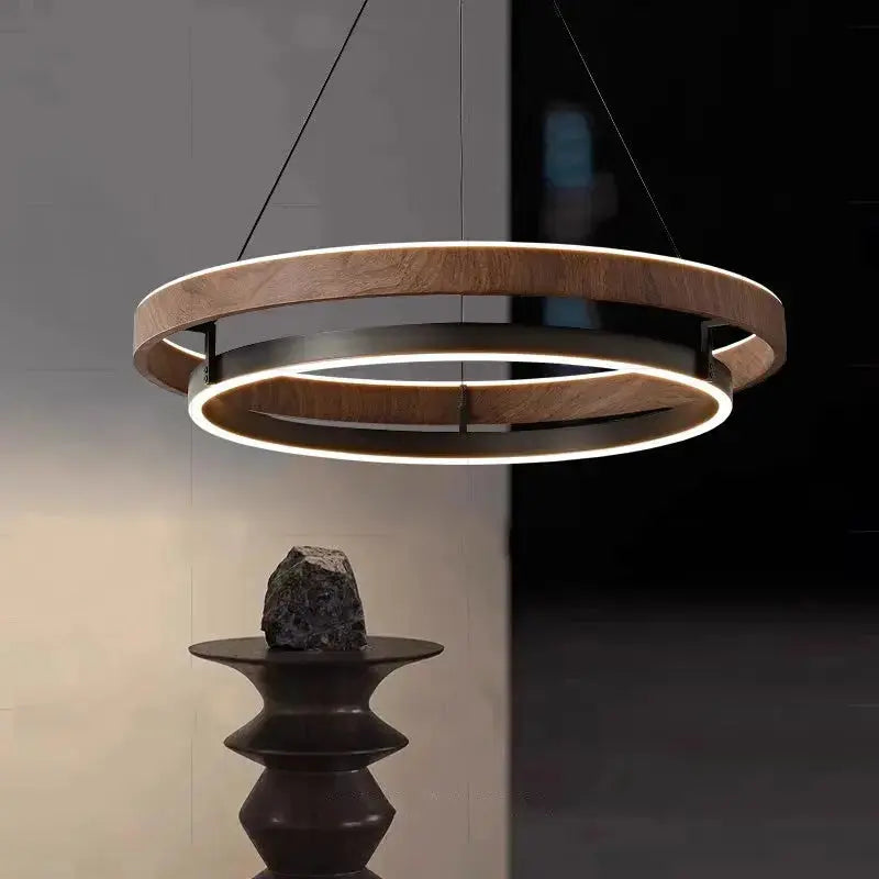 Designer Modern Wood Grain Pendant Light ChandeliersLife®