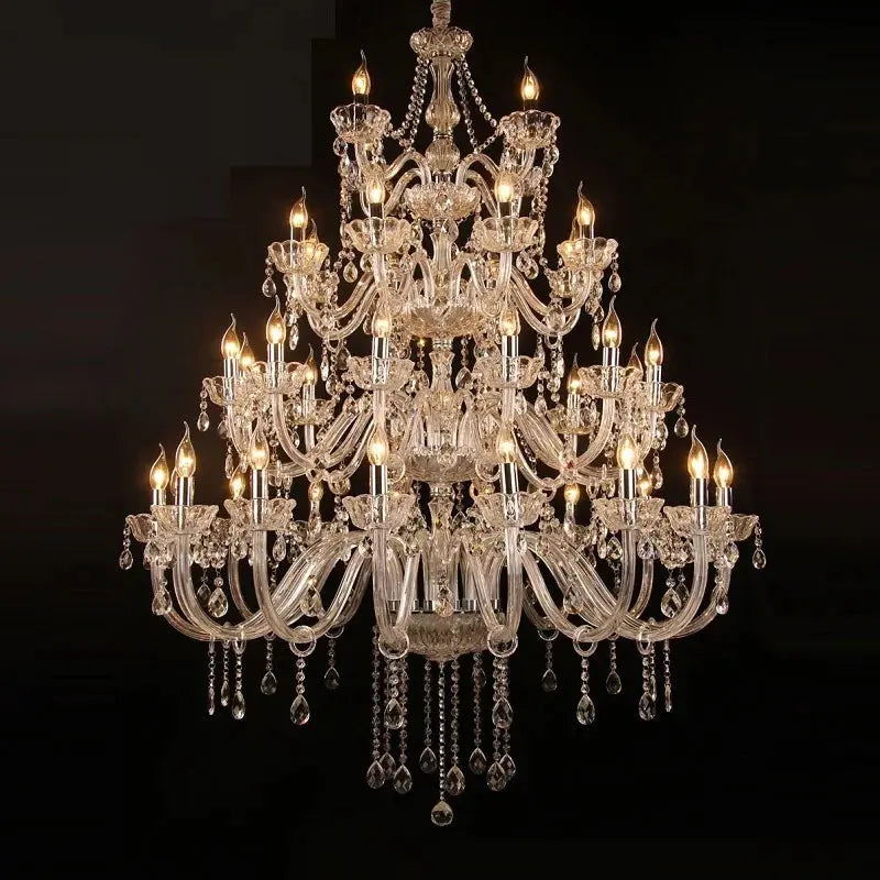Hotel Lobby K9 Crystal Chandelier ChandeliersLife®