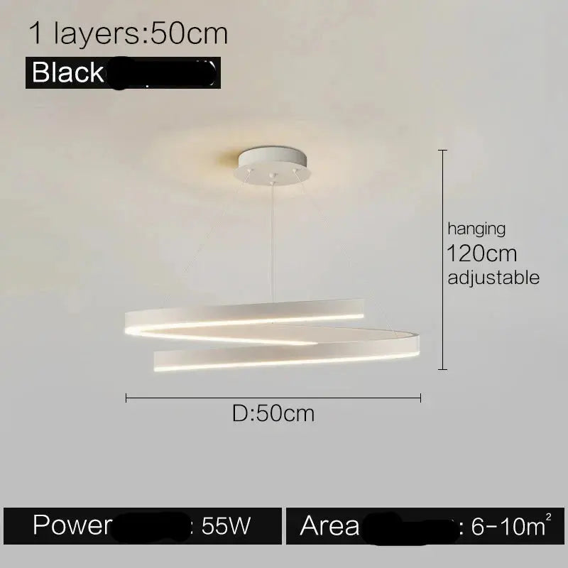 New Minimalist Living Room Modern Pendant Lamp ChandeliersLife®