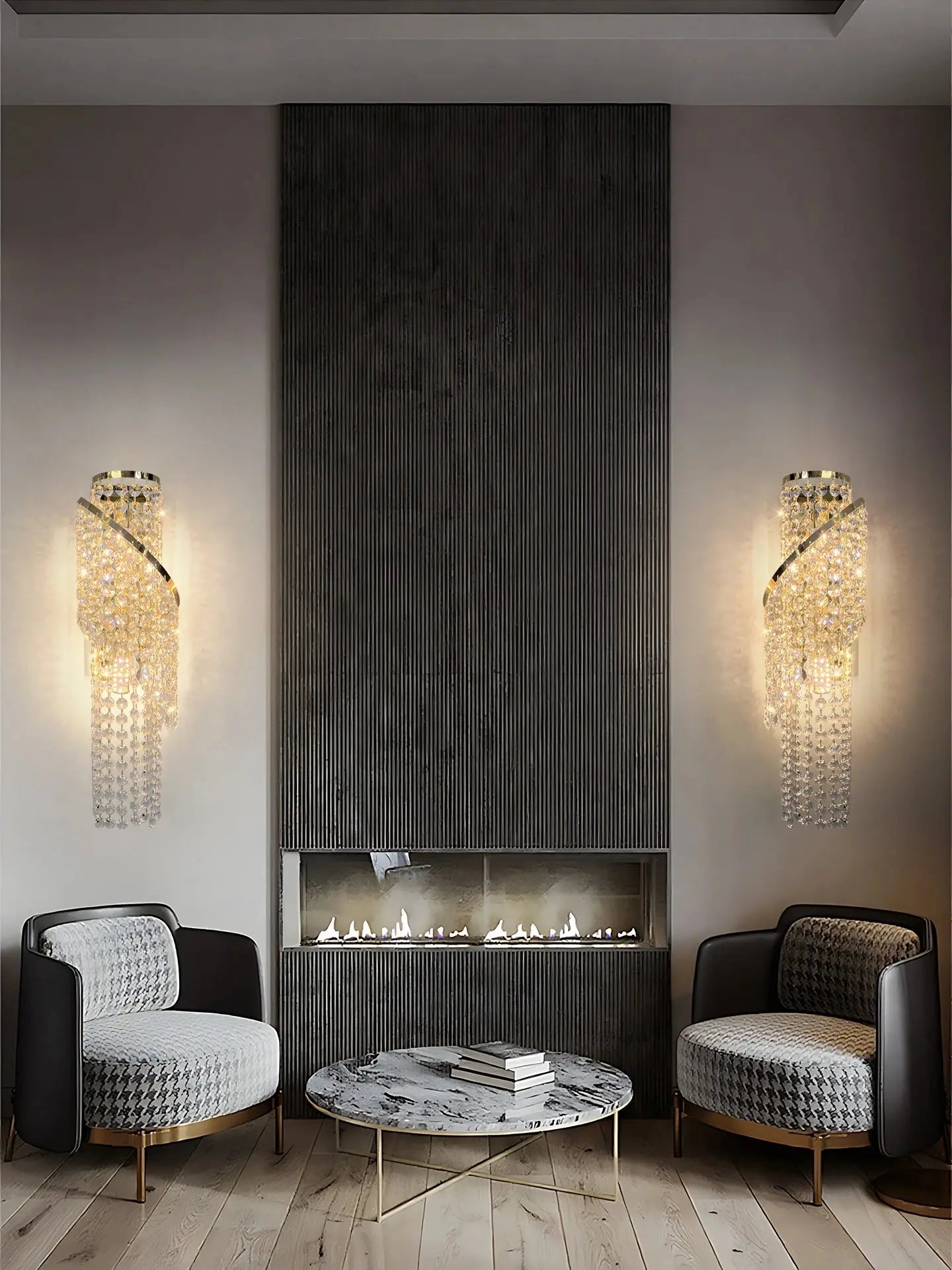 Entrance Luxury Crystal Wall Lamp - ChandeliersLife®