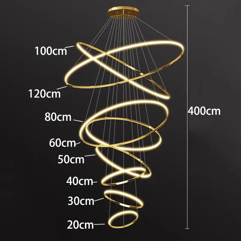 Elegant Modern Ring Chandelier ChandeliersLife®