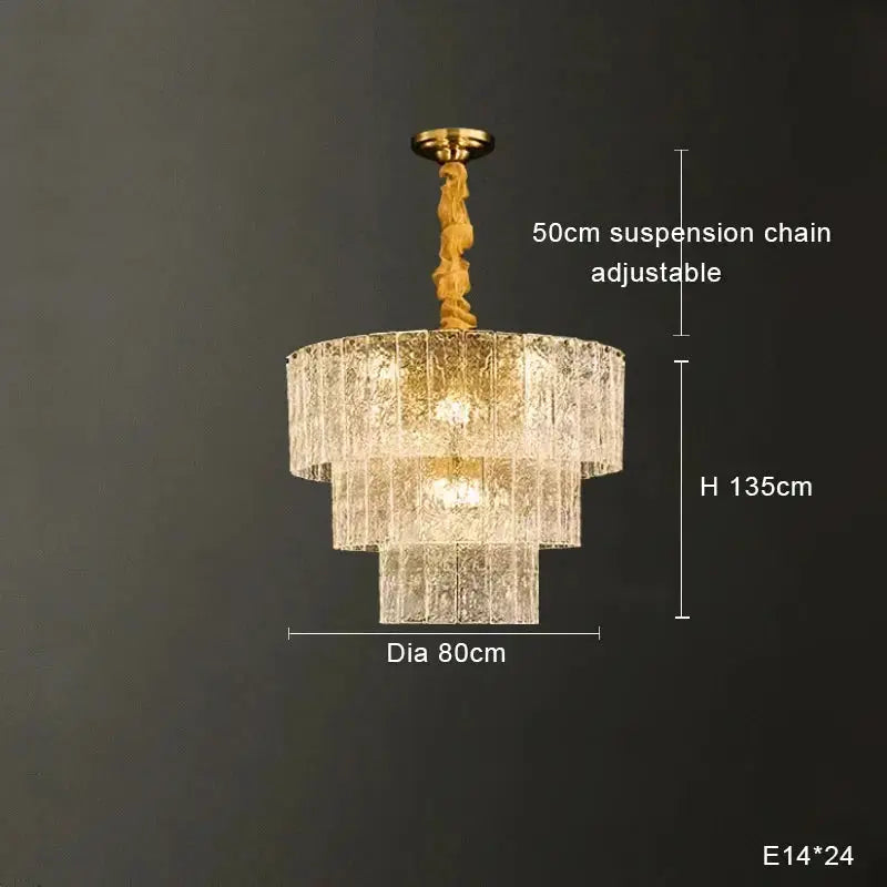 Creative Glass New Postmodern Chandelier ChandeliersLife®