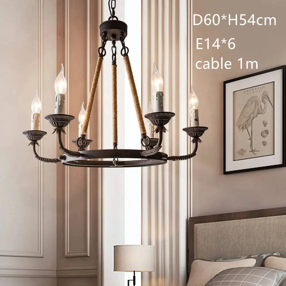 Country Style Rustic Chandeliers ChandeliersLife®
