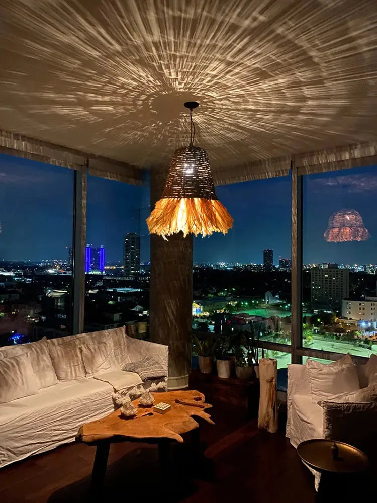 Handmade Natural Wabi Sabi Pendant Lamp ChandeliersLife®