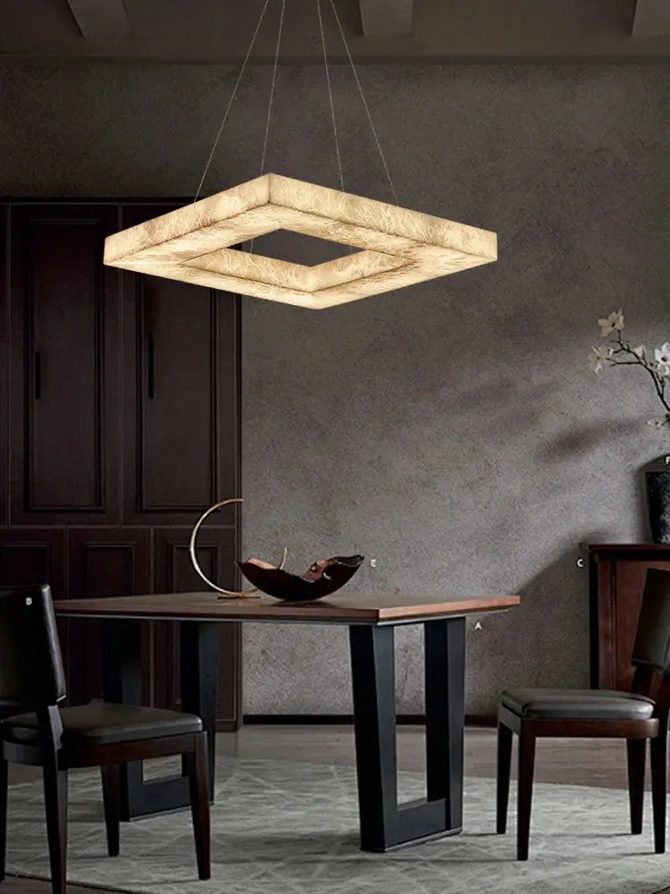 Luxury Marble Lighting Square Chandeliers ChandeliersLife®