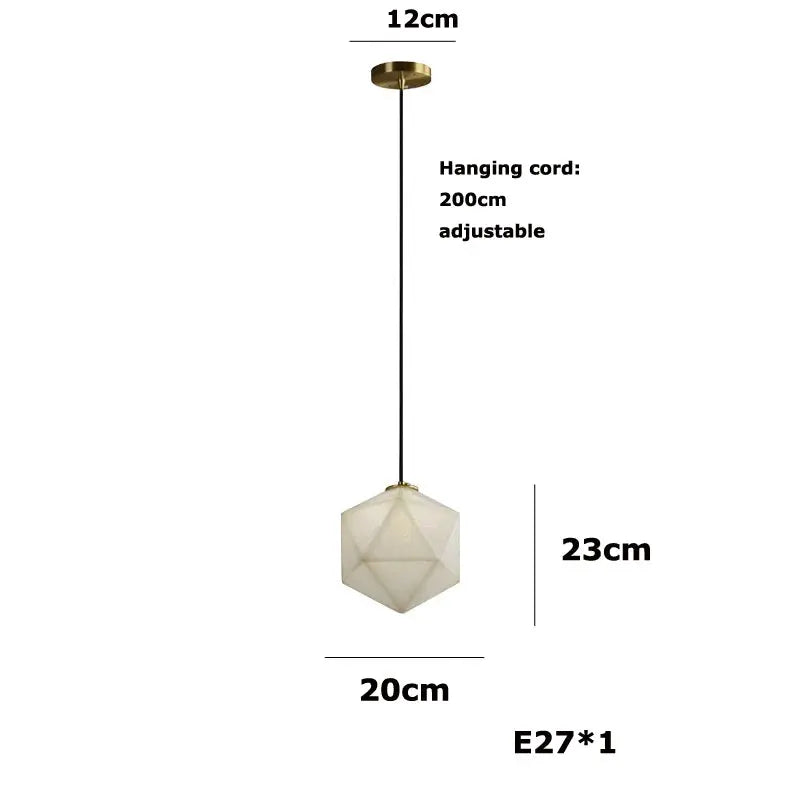 Marble Trendy Pendant Light ChandeliersLife®