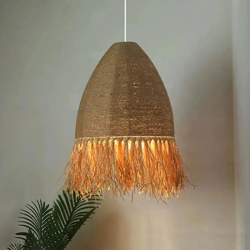 Retro Rattan Pendant Light ChandeliersLife®