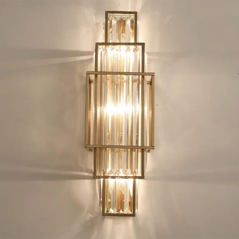 Modern Minimalist Luxury Glass Crystal Wall Lamps ChandeliersLife®
