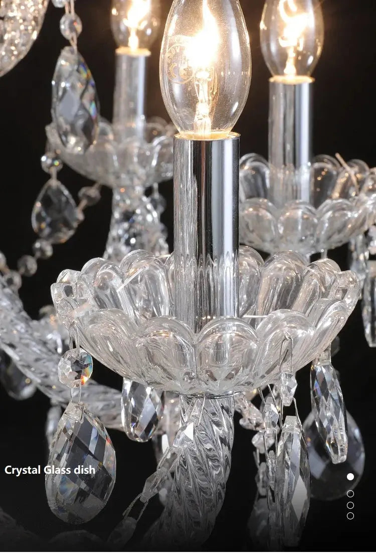 Villa Foyer Extra Large Crystal Chandelier