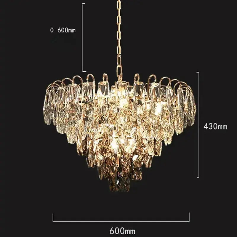 Crystal Art Home Postmodern Chandelier ChandeliersLife®