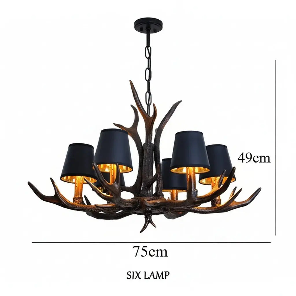 Retro Antler Chandelier ChandeliersLife®