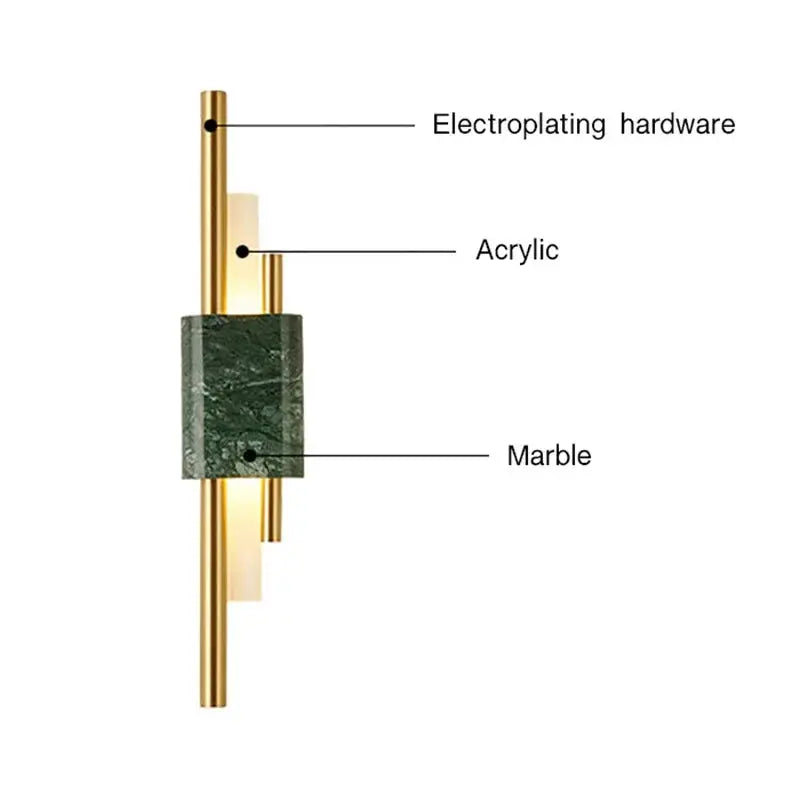 Modern Marble Led Wall Lamp ChandeliersLife®